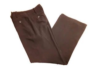 Larry Levine Petite Stretch Black Trouser Women's Pants: Size 4P - Picture 1 of 3