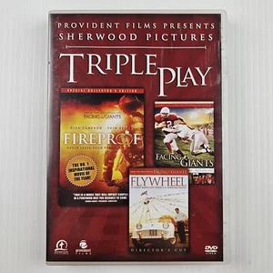 Fireproof / Facing The Giants / Flywheel - DVD - Region 0 - Triple Play Sherwood - Picture 1 of 10