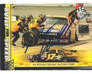 “NASCAR” Matt Keneseth Hand Signed PASSPRESS Embossed Trading Card COA - Picture 1 of 3