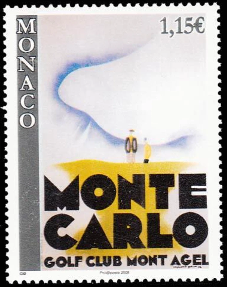 Monaco #YT2611 MNH 2008 Monte Carlo Golf Club [2484] - Image 1 of 1