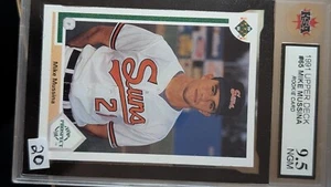 1991 UD #65 MIKEMUSSINA ROOKIE CARD KSA9.5 TOP PROSPECT 91 - Bild 1 von 2