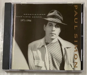 Paul Simon – Negotiations And Love Songs (1971-1986) CD 1988 - Picture 1 of 3