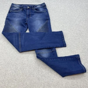 Steve's Jeans Boys Youth 16 XL Dark Wash Straight Leg Denim Med Wash Stretch - Picture 1 of 15