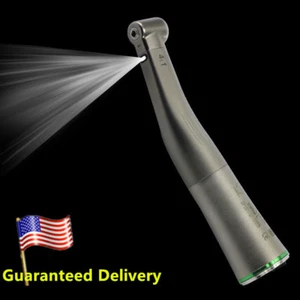 Dental 4:1 Fiber Optic Handpiece Low Speed Contra Angle Internal Handpiece - Picture 1 of 10