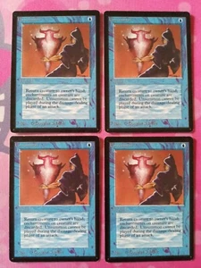 unsummon Beta 4x MTG Blue Magic Cards - Picture 1 of 10
