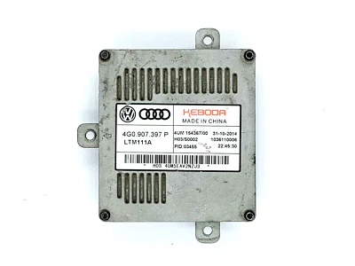 OEM for 14-16 Audi A3 S3 Headlight LED Module Control Unit 4G0.907.397.P - Image 1 of 2