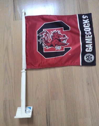 SC South Carolina Car Flag Block C Gamecocks SEC  T54 Cover