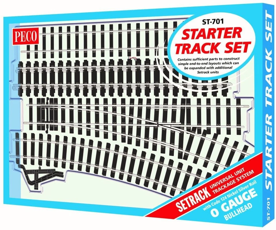 Juego de arranque Setrack código 124 Bullhead Rail calibre O Peco ST-701 Foto 1 de 1