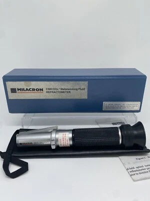 Refractómetro fluido de trabajo de metales Milacron medidor de temperatura de fluido Foto 1 de 4