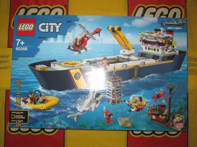 LEGO CITY: Ocean Exploration Ship (60266) - NEW & SEALED - Image 1 of 4