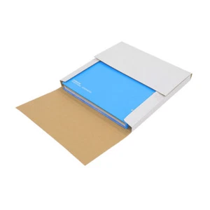 Paquete de 100 cajas de correo de envío de LP de discos de vinilo papel de álbum de 12,5 " - Imagen 1 de 6