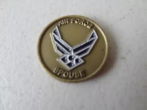 AIR FORCE SPOUSE Challenge Coin GRATEFUL APPRECIATION - Picture 1 of 4