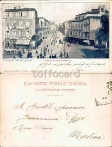CAGLIARI CITTA'-CORSO VITTORIO EMANUELE-C39-101 - Picture 1 of 1