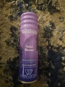 Skintimate Moisturizing Shave Gel Violet Blooms Vitamin E & Shea Butter 7oz - Picture 1 of 1