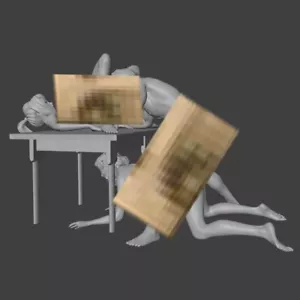 Resin Modellfigur Junge und 2 Mädchen Übung im Maßstab 1:24 unbemalt unmontiert - Bild 1 von 4