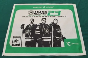 DALLAS STARS 2023 CONFERENCE FINALS PLAYOFF - FAN TOWEL (1) NHL Robertson - Foto 1 di 1