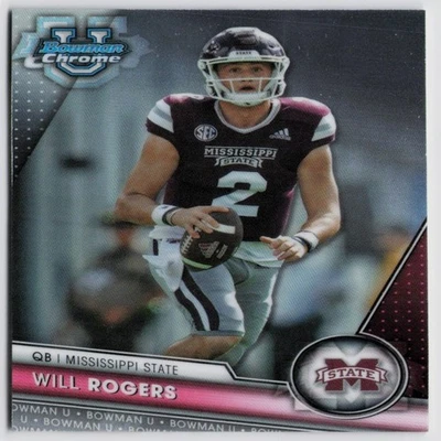 2023 Bowman U Chrome 1st Bowman Football Pick Your Card Complete Your Set - Image 1 of 2