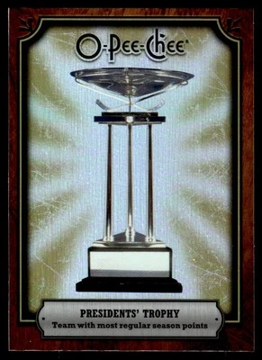 2008-09 O-Pee-Chee Trophy Cards RAINBOW Presidents' Trophy #AWD-RE - Image 1 of 2