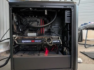 XFX Speedster MERC 319 AMD Radeon RX 6950 XT BLACK Gaming 16GB GDDR6 Grafikkarte - Bild 1 von 5