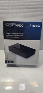 New BELKIN F4G0800 8-Port 10/100 Fast Ethernet Switch Brand New. - Picture 1 of 3