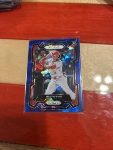 2024 Panini Prizm - Masyn Winn #256 Blue Ice Prizm (RC) - Picture 1 of 2