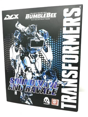 Threezero DLX Soundwave con Ravage from Bumblebee Movie (VENDEDOR DE EE. UU.) Foto 1 de 2
