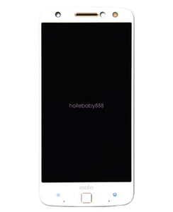 Assemblage LCD avec cadre pour Motorola Moto Z Force Droid (XT1650-02/16)(Blanc) - Photo 1 sur 4