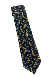 Walt Disney Winnie Puuh bunte Seidenkrawatte Halsbekleidung Executive Krawatte L56”x4”W - Bild 1 von 6