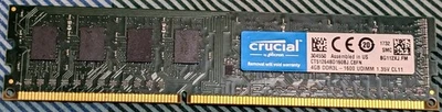 Crucial PC3-12800 4GB UDIMM 1600 MHz PC3-12800 DDR3 SDRAM Memory... - Image 1 of 2