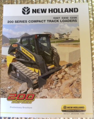 New Holland Dealership Spec Brochure 2010 200 Series C227  Compact Track Loaders - Image 1 of 3