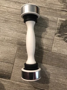 Shake Weight 2.5 Pound Silver White Dumbbell Fitness Home Workout - Picture 1 of 3