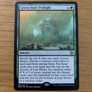 MTG Green Sun's Twilight [Phyrexia: All Will Be One, Near Mint] - Picture 1 of 5