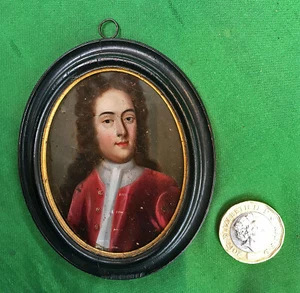 *SCARCE General John Churchill 1st Duke of Marlborough Oil Paint On COPPER c1700 - Picture 1 of 4