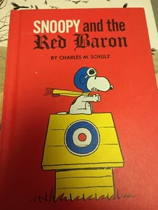 Snoopy and the Red Baron Weekly Reader Children's Book Club Presents Hardcover - Picture 1 of 3