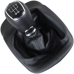 POMELLO CAMBIO NERA + SOFFIETTO CON CORNICE 5 MARCE PER SKODA OCTAVIA I 1996- - Picture 1 of 7