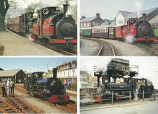 4 POSTCARDS  FFESTINIOG RALWAY