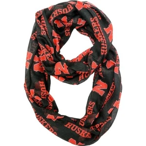 Nebraska Cornhuskers - Bufanda Infinita - Licencia Oficial - Totalmente Nueva - Imagen 1 de 1