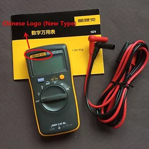 FLUKE 101 Portable Handheld Digital Multimeter Tester F101 15B Smaller Version - Picture 1 of 2