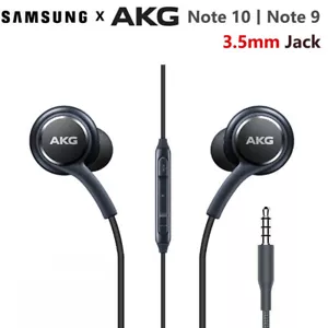 3.5mm Wired Headphones AKG Earbuds for Samsung Galaxy S8 Plus Note 8 Note9 S9+ - Picture 1 of 8