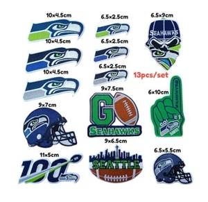 NFL Seattle Seahawks Logo Patch sport Embroidery ,Iron ,Sewing on Fabric - Picture 1 of 1