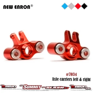 F/R 7034 Axle Carriers Knuckle Arm for RC Car 1/16 Traxxas ERevo Slash Summit - Picture 1 of 26