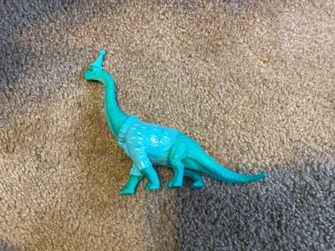 Vintage Target Bullseye Playground Party Birthday Dinosaur Brachiosaurus Cover