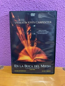 EN LA BOCA DEL MIEDO - DVD COMO NUEVO - JOHN CARPENTER - TERROR - Imagen 1 de 2