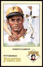 1990 Historic Pittsburgh Pirates Roberto Clemente Postcard #10