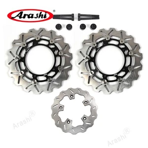 Oversized Front Rear Brake Disc Rotor For Yamaha XP T-MAX ABS 530 2012-2018 2015 - Picture 1 of 14