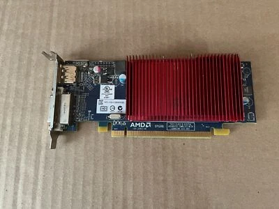 AMD RADEON HD 6450 1GB DDR3 DVI DISPLAYPORT LP VIDEO GRAPHICS CARD 06XMMP I4-3(1 - Image 1 of 4