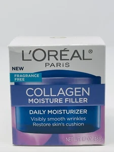 L’ORÉAL Paris Collagen Moisture Filler Daily Moisturize 1.7 oz / 48 g New - Picture 1 of 4