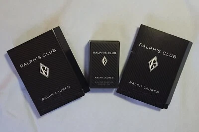 **RALPH LAUREN Ralph's Club EDP 7mL Deluxe Mini + 1.2 mL vial x2 + GWP Polo Blue - Image 1 of 4