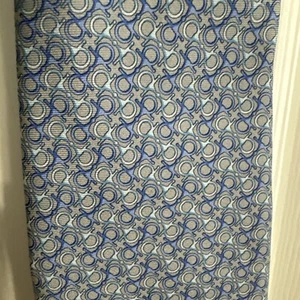Brooks Brothers Country Club Blue Silk Mens Tie Horse Bit Pattern 60” USA - Picture 1 of 4