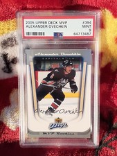 PSA9 MINT 2005 Alexander "The Great 8" Ovechkin Upper Deck MVP ROOKIE
